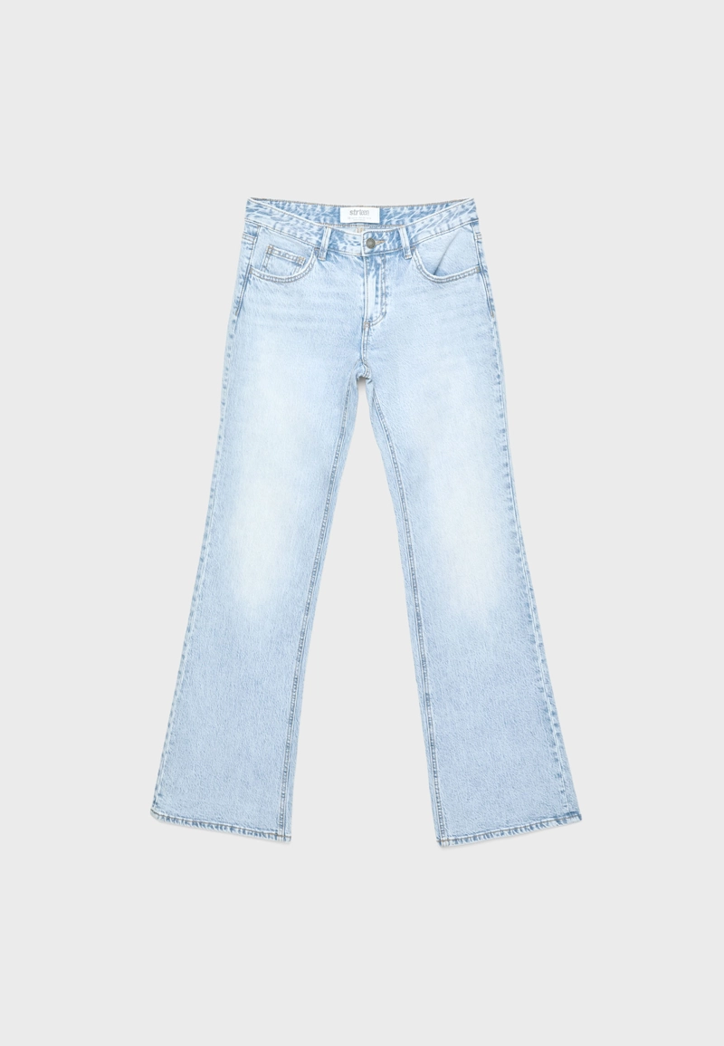 Джинсы bootcut с низкой посадкой