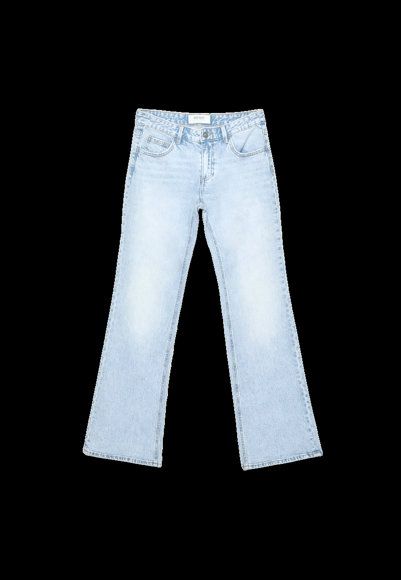 Джинсы bootcut с низкой посадкой