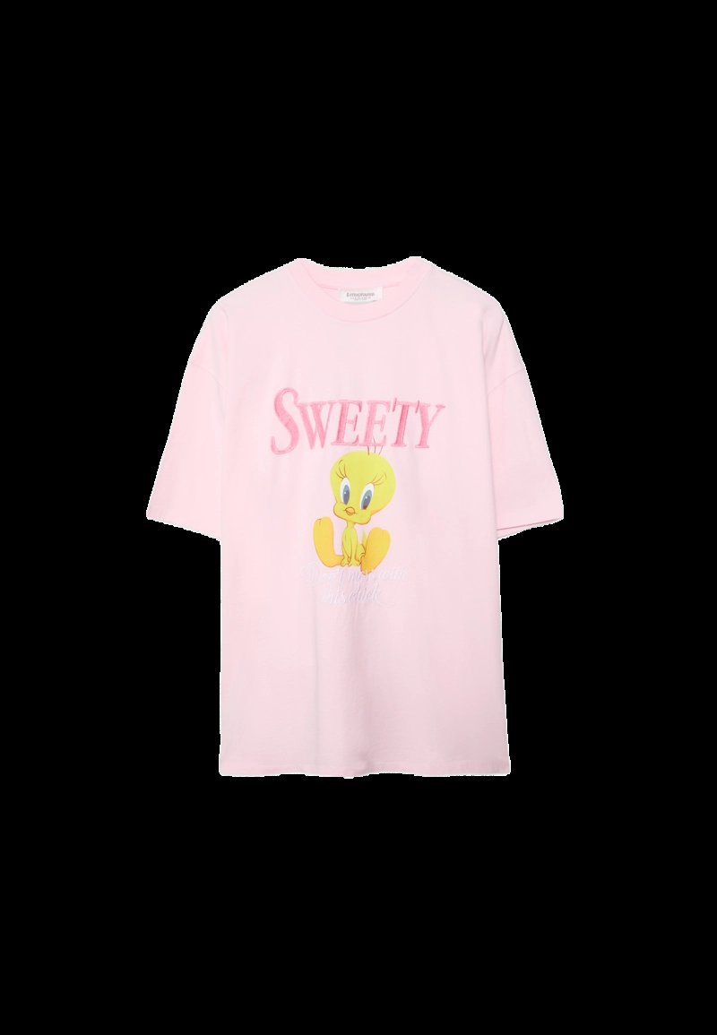 Футболка Sweety с короткими рукавами и круглым вырезом