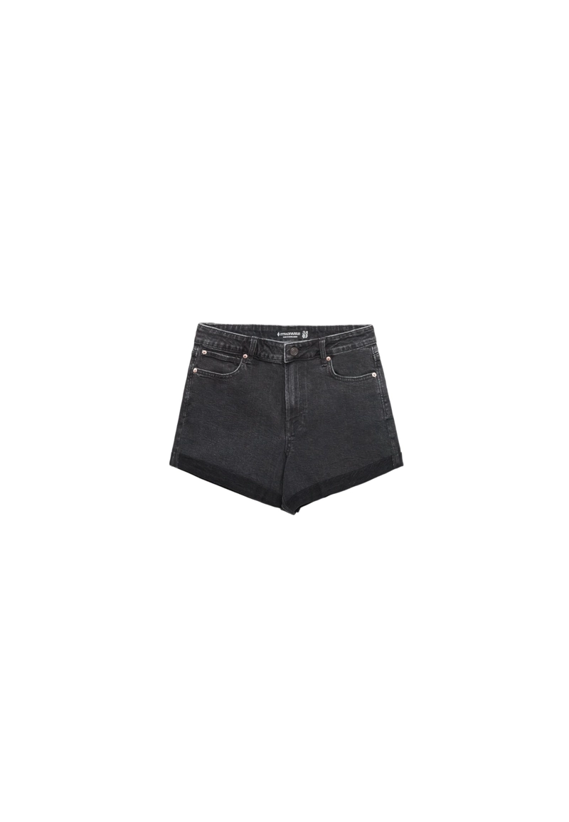 D85 Шорты mom slim