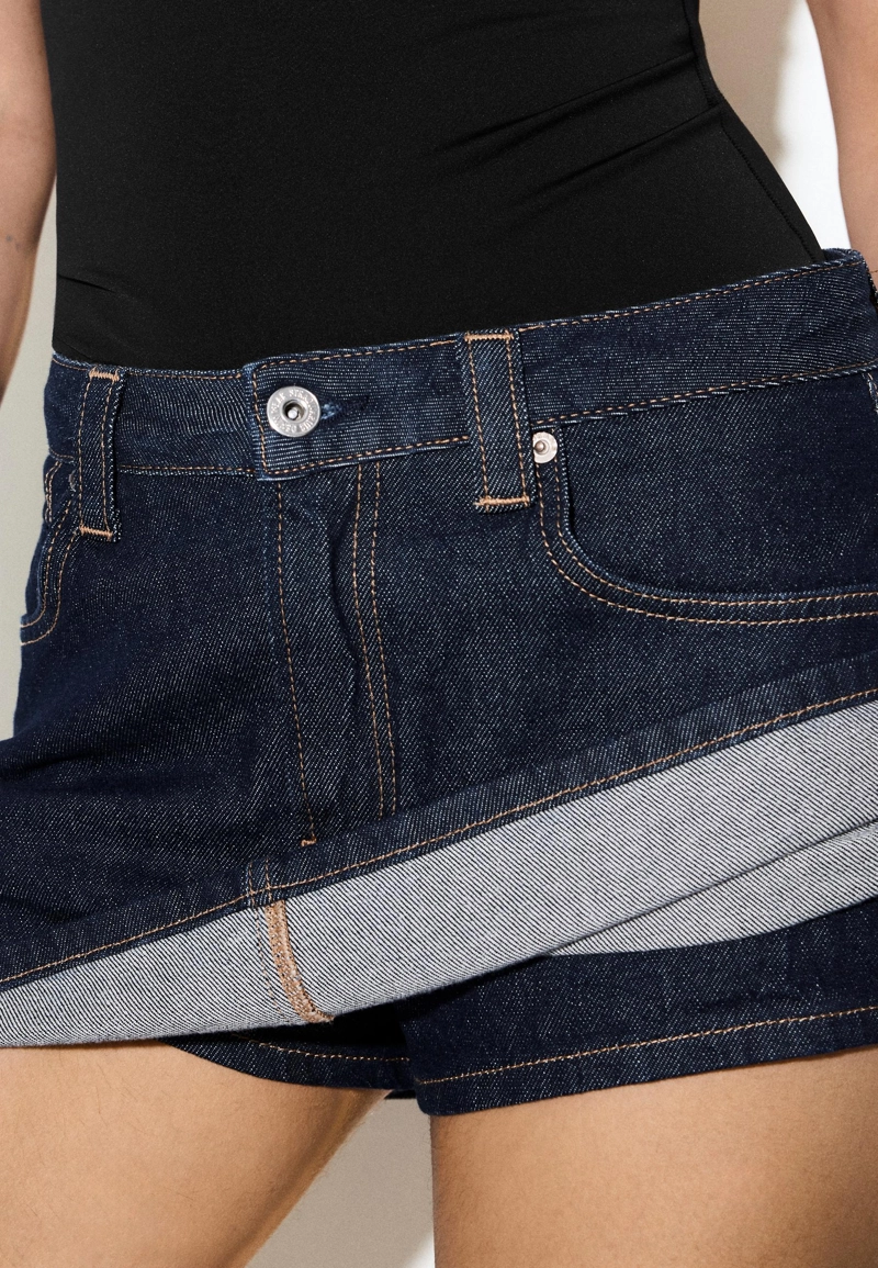 Джинсы rinse blue denim