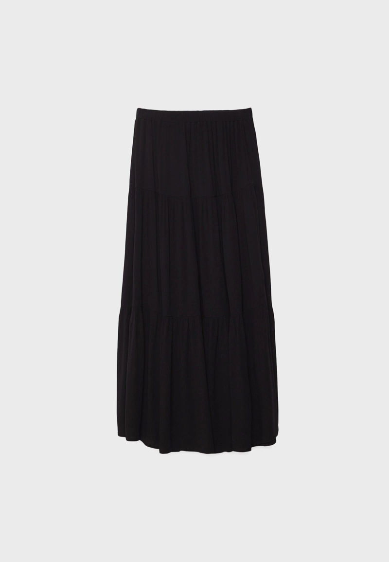 Юбка миди в стиле бохо