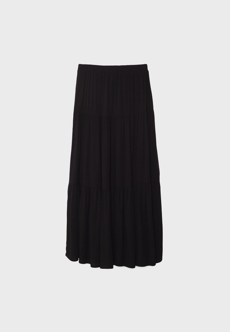 Юбка миди в стиле бохо