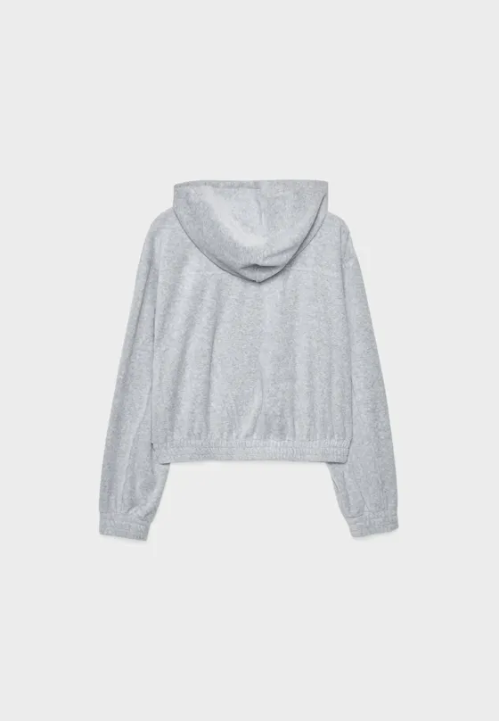 Худи из бархата