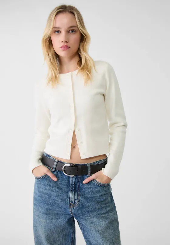 Ремень с полукруглой пряжкой