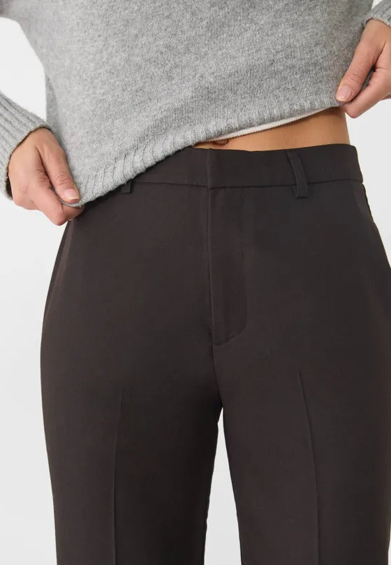 Брюки прямого кроя