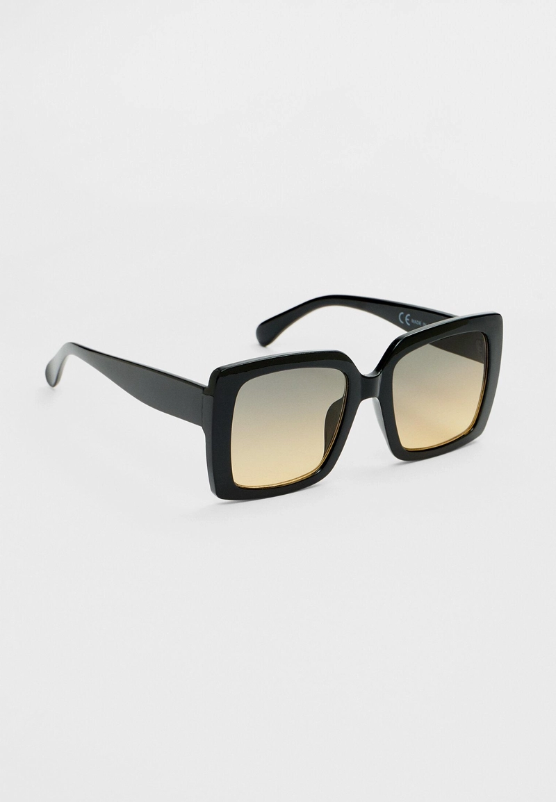 Солнцезащитные очки с хрустальными линзами с эффектом деграде