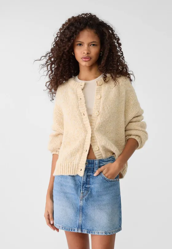 Джинсовая мини-юбка D66