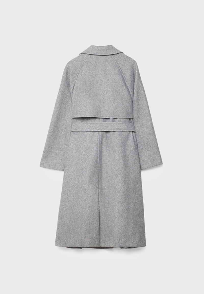 Тренч из ткани Soft Touch