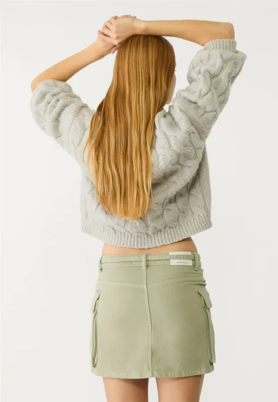 Мини-юбка D66 карго