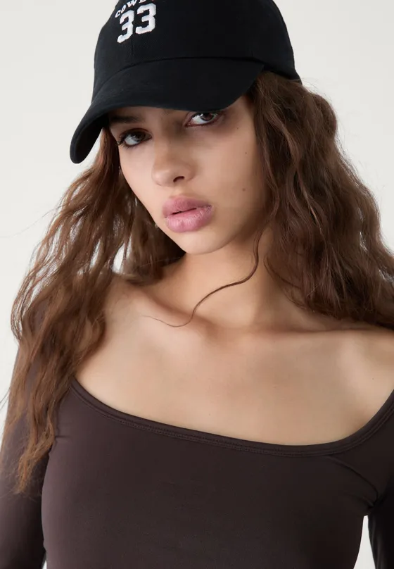 Лонгслив из бесшовной ткани Seamless