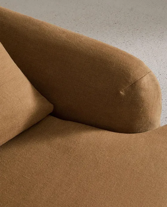 Чехол на кресло 01 из льна