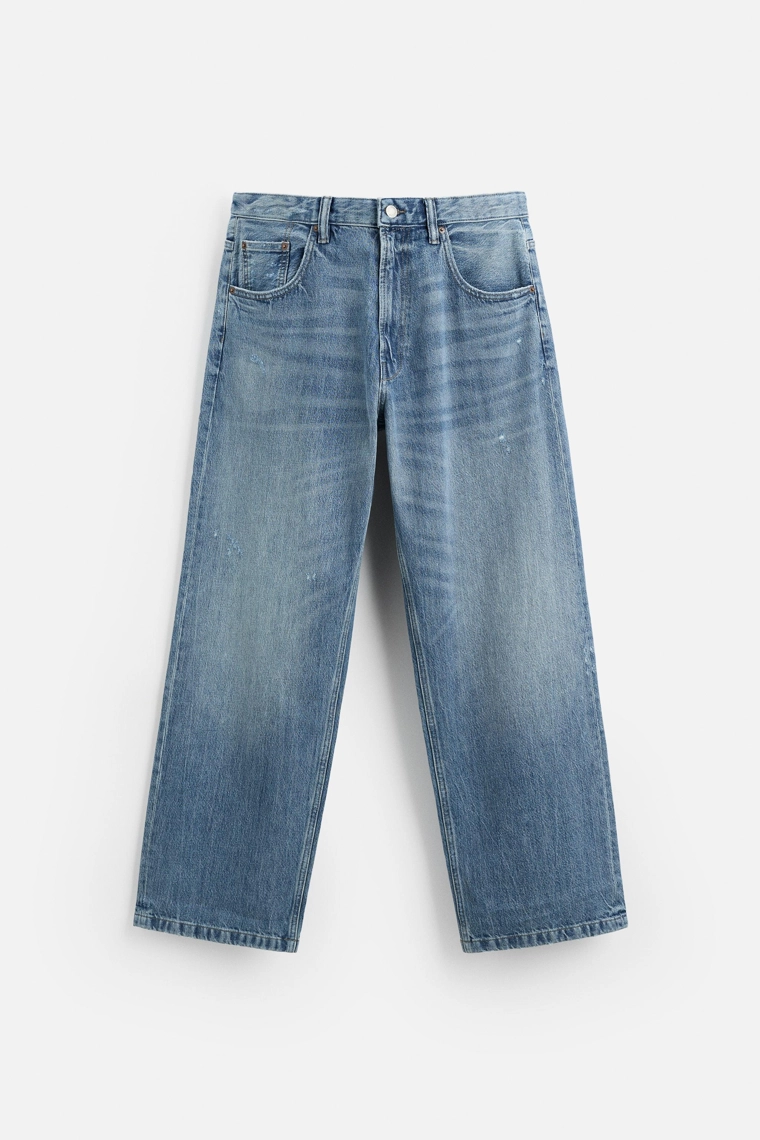Джинсы свободного кроя