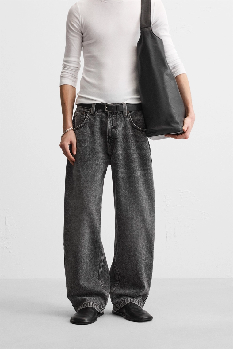 Джинсы свободного кроя