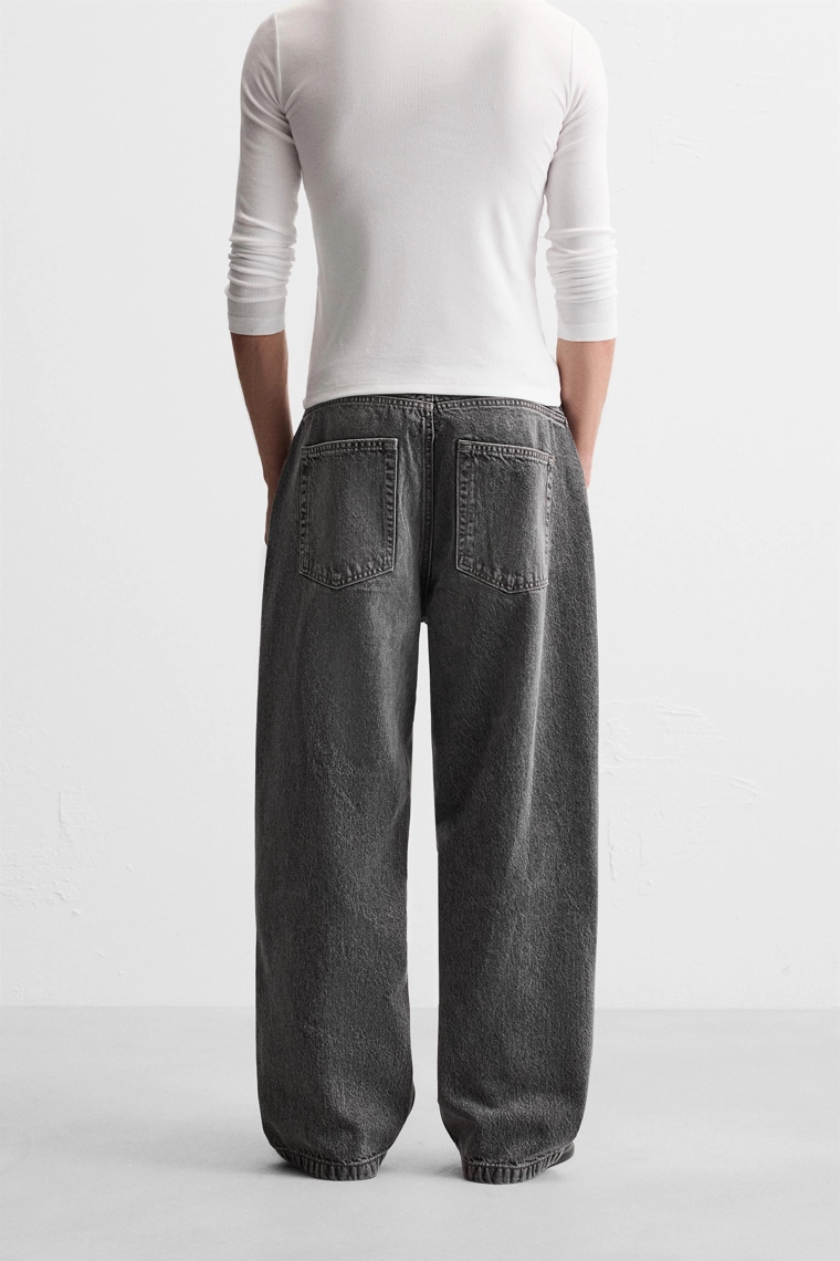 Джинсы свободного кроя