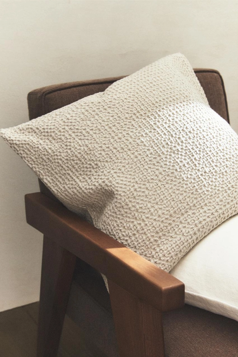 Покрывало waffle-knit cushion cover