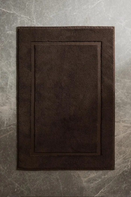 Мягкий велюровый коврик для ванной с противоскользящим покрытием