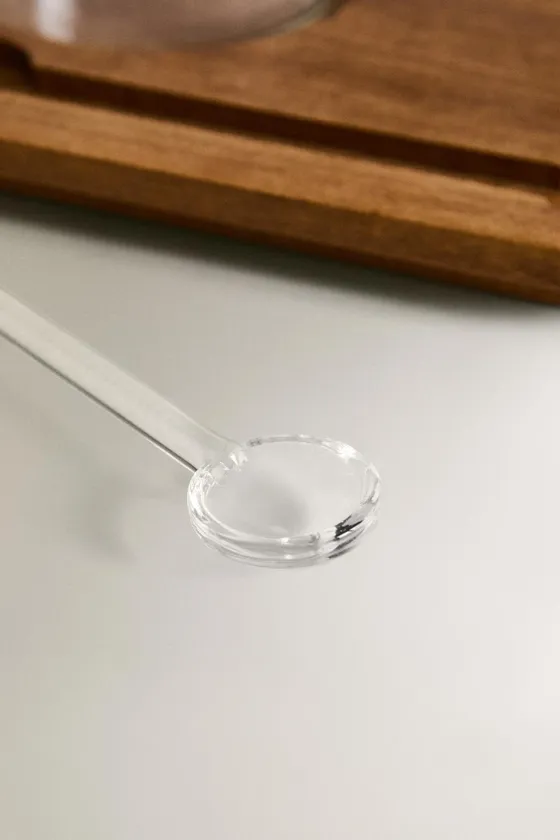 боросиликатная кружка с подносом