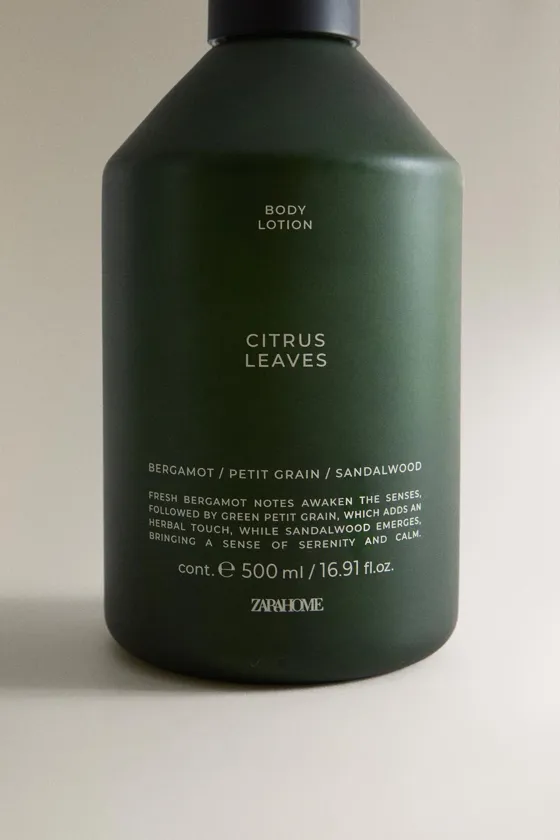 (500 ml) освежающий лосьон для тела citrus leaves
