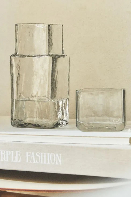 ночной набор с геометрическим рисунком, состоящий из 2 предметов