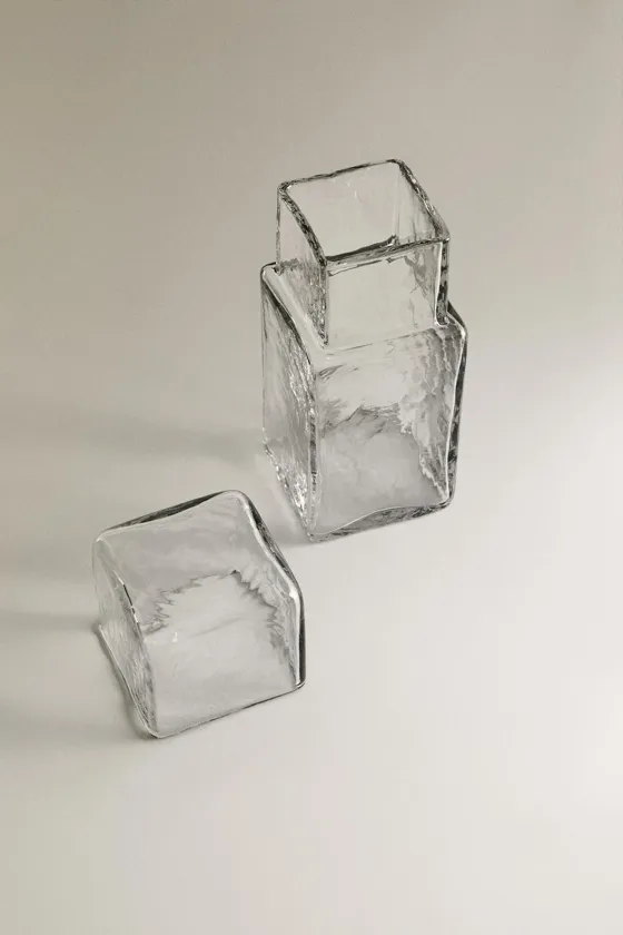 ночной набор с геометрическим рисунком, состоящий из 2 предметов