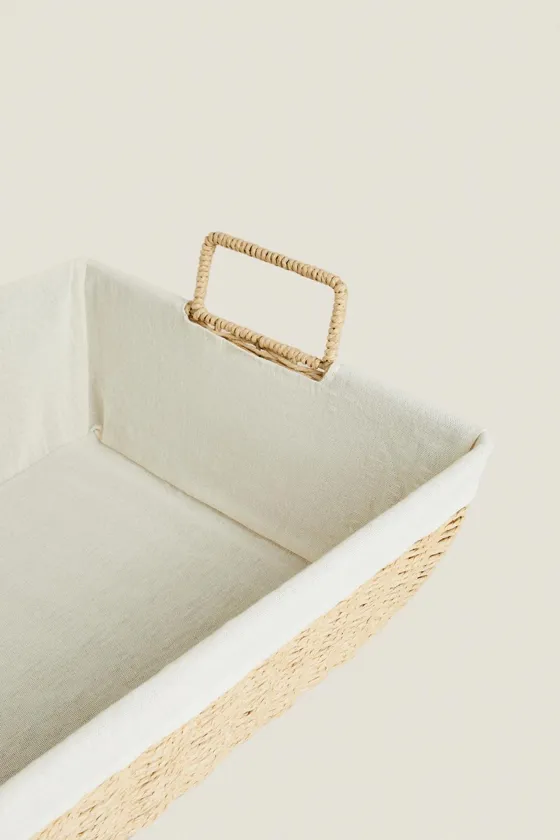 корзина для глажки с тканевой подкладкой