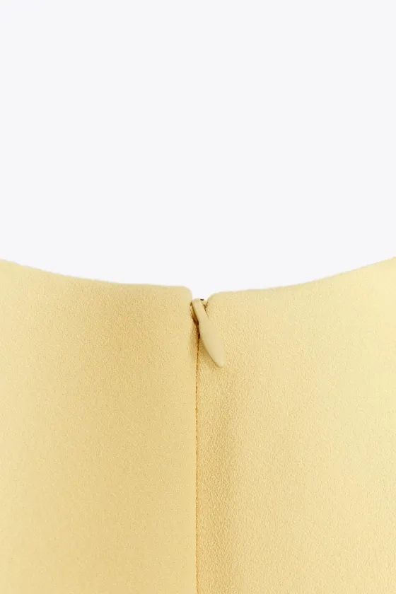 КОРОТКОЕ ПЛАТЬЕ ОБЪЕМНОГО КРОЯ ИЗ КОЛЛЕКЦИИ ZW