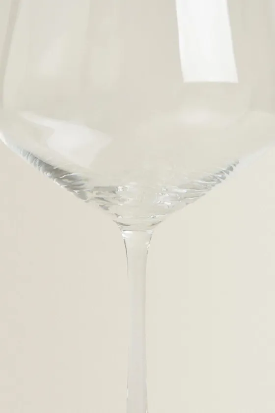 Большой хрустальный стакан bohemia