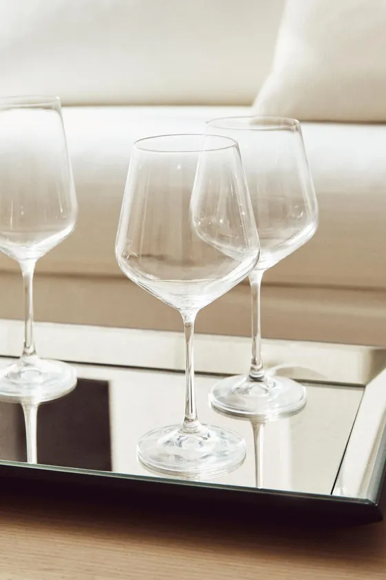 Большой хрустальный стакан bohemia