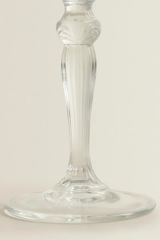 Гравированный фужер из кристалла