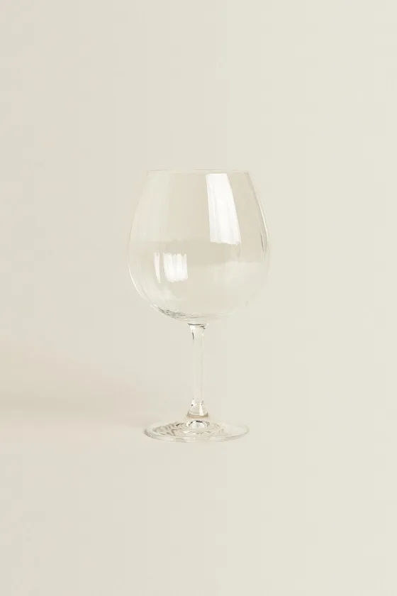 Бокал для вина raised crystalline