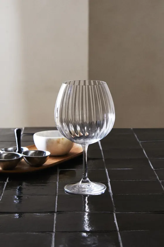 Бокал для вина raised crystalline