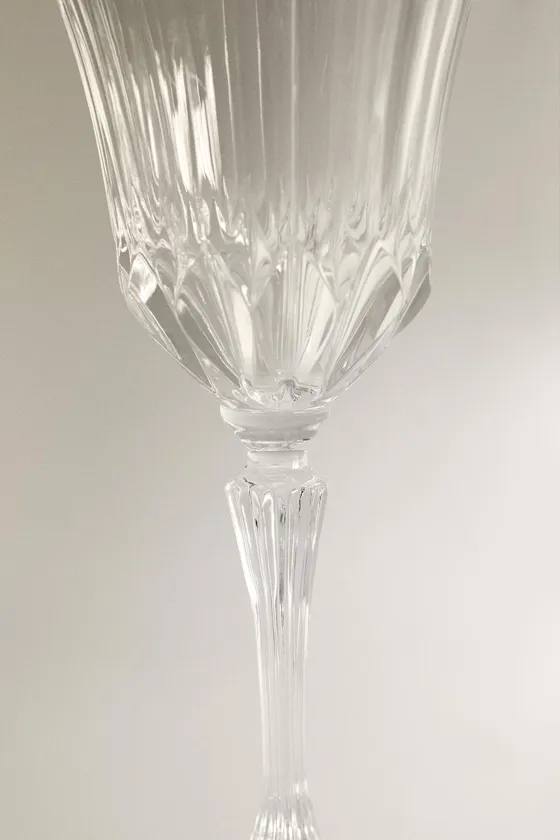 Гравированный кристаллический стакан для воды