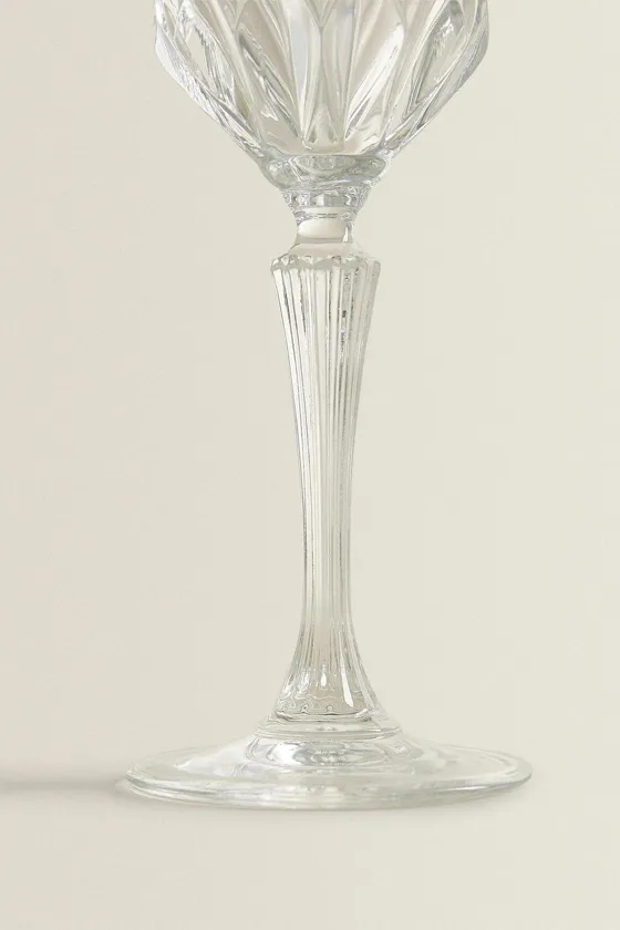 Гравированный кристаллический стакан для воды