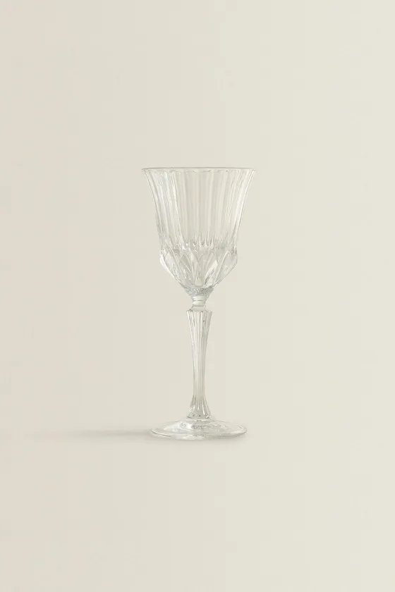 Гравированный кристаллический стакан для воды