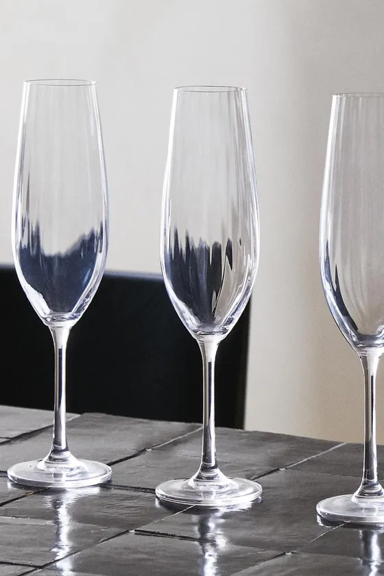 Бокал для шампанского wavy flute