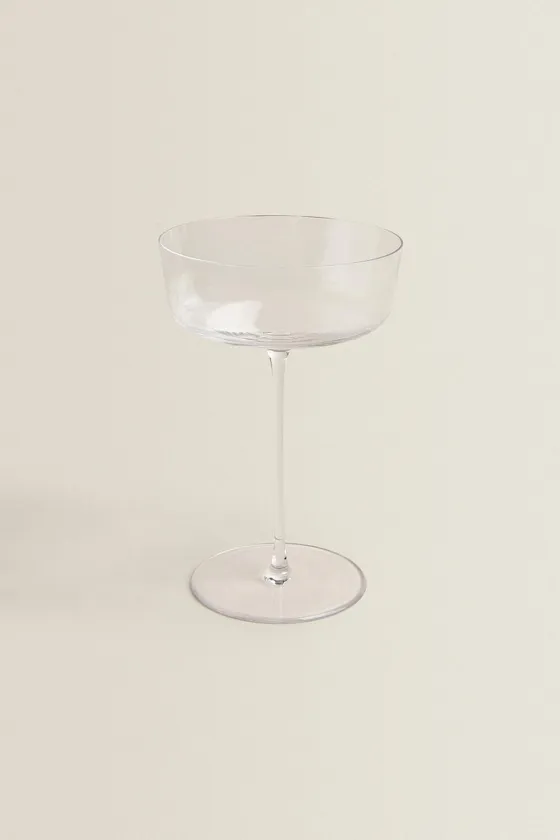 Фужер для искристого вина из душеного кристалла