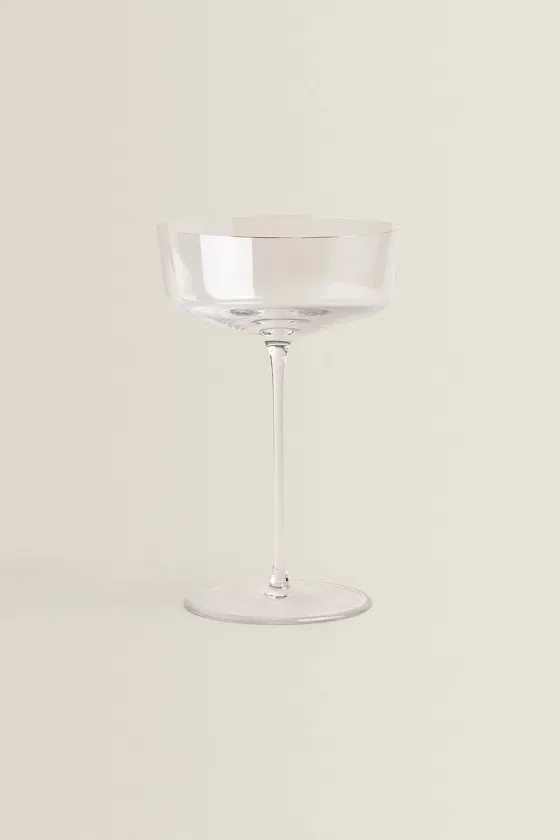 Фужер для искристого вина из душеного кристалла