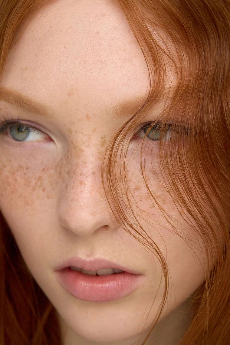 Перо для веснушек + двойной карандаш для глаз