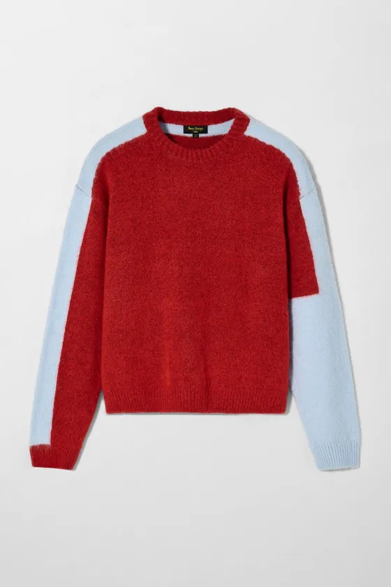 Свитер в стиле colour block bobby gillespie x zara