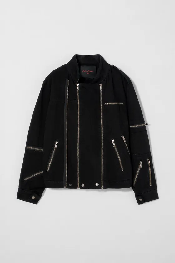 Куртка с молнией kate moss x zara
