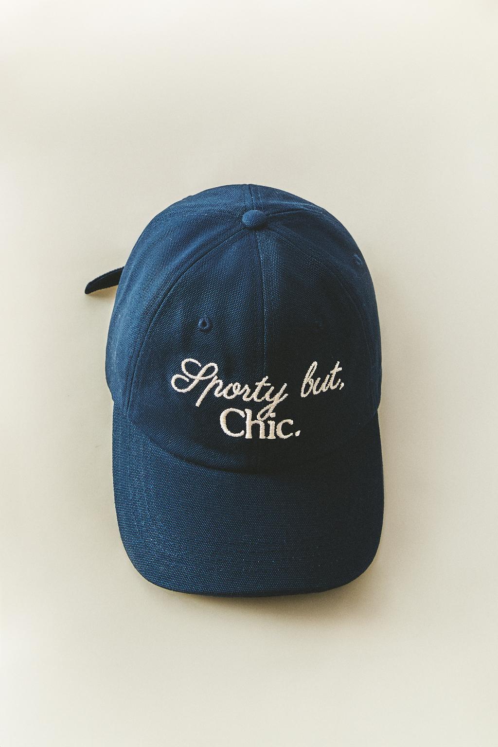 Хлопковая теннисная кепка