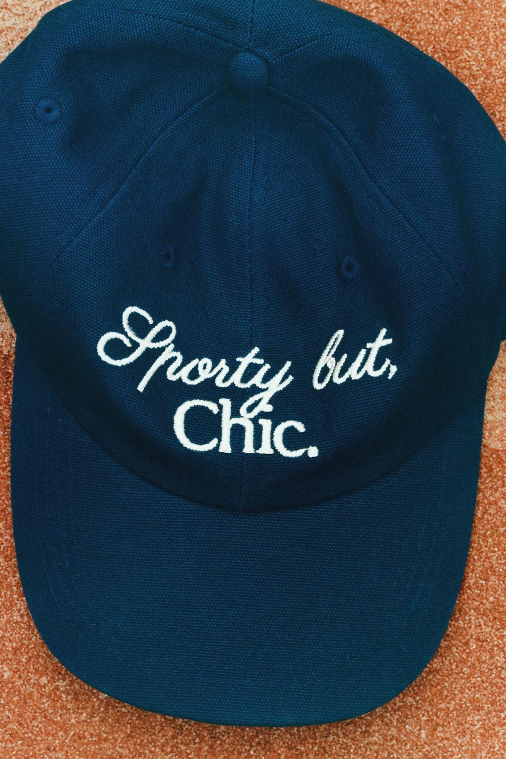 Хлопковая теннисная кепка