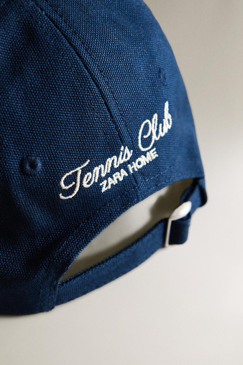 Хлопковая теннисная кепка