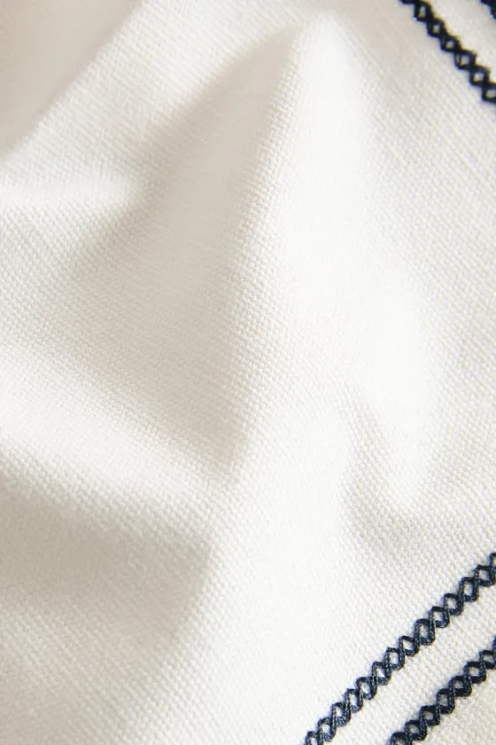 Набор салфеток с вышивкой морской тематики (набор из 4 штук)