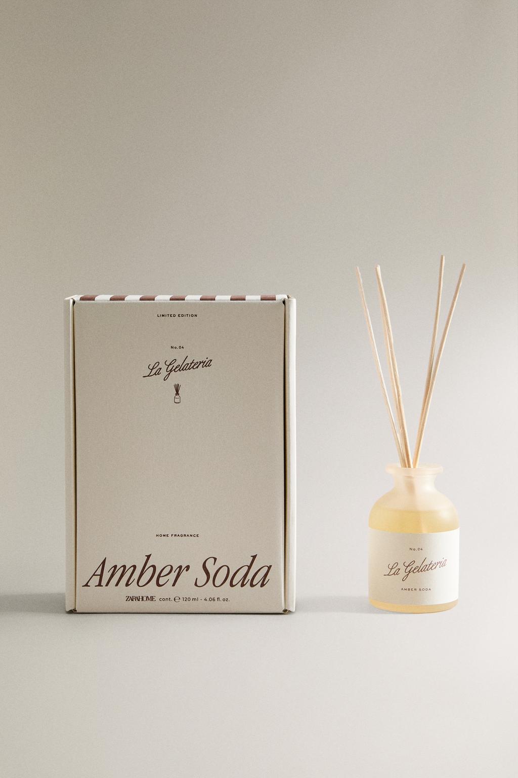 (120 мл) диффузор из розовой соли амбры