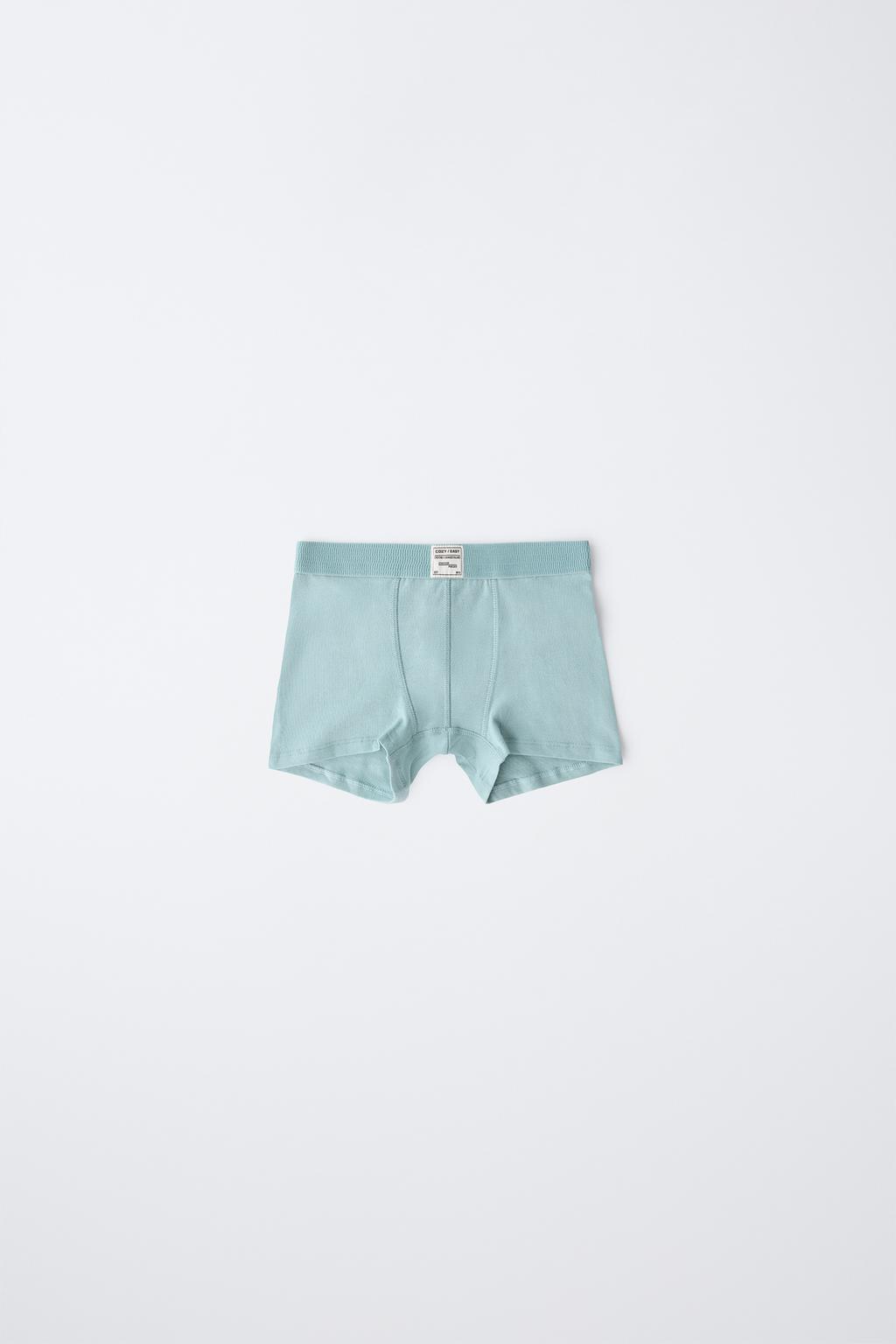 3-6 ЛЕТ/НАБОР ИЗ ПЯТИ ТРУСОВ-БОКСЕРОВ С ЭТИКЕТКОЙ