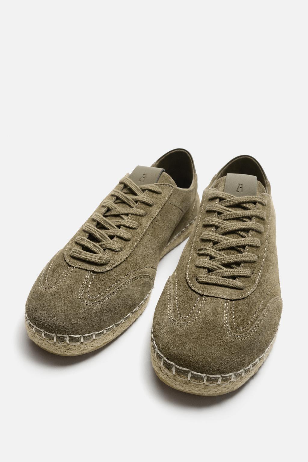 КОЖАНЫЕ ЭСПАДРИЛЬИ С ДЖУТОМ