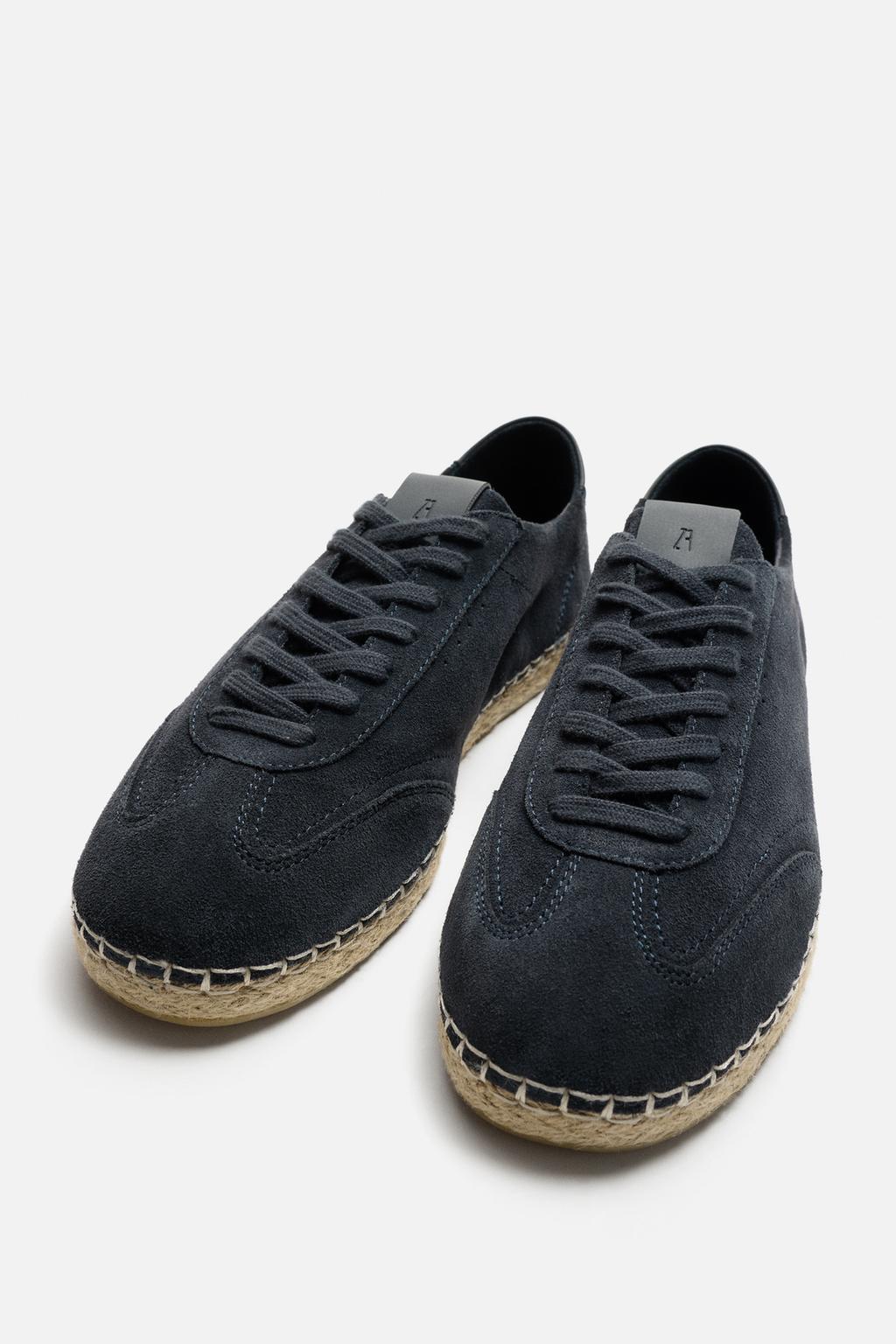 КОЖАНЫЕ ЭСПАДРИЛЬИ С ДЖУТОМ