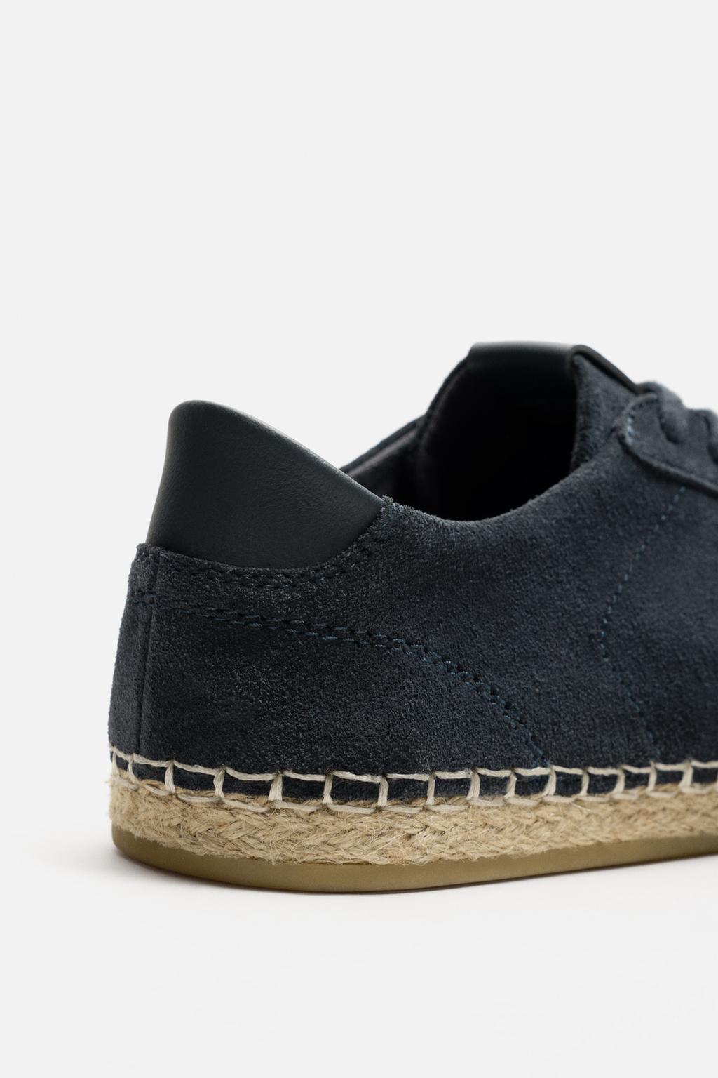 КОЖАНЫЕ ЭСПАДРИЛЬИ С ДЖУТОМ